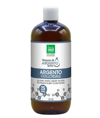 Gocce d'argento Biomed-(25ppm-500ml)