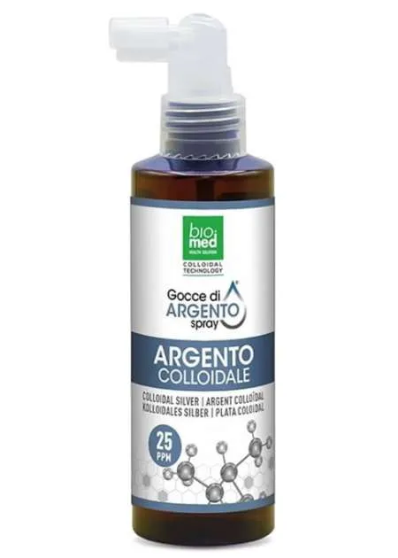 Gocce d'argento Biomed - (25ppm - 150ml)