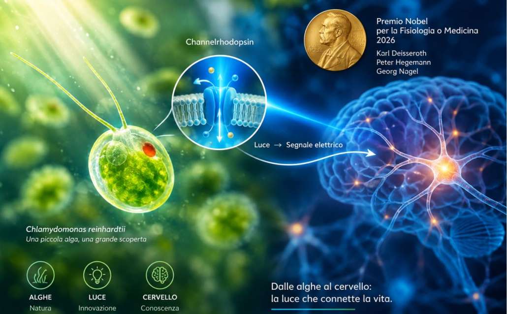 Nobel 2026: dalla luce delle alghe alla scoperta del cervello